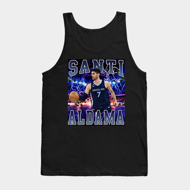 Santi Aldama Tank Top by Gojes Art